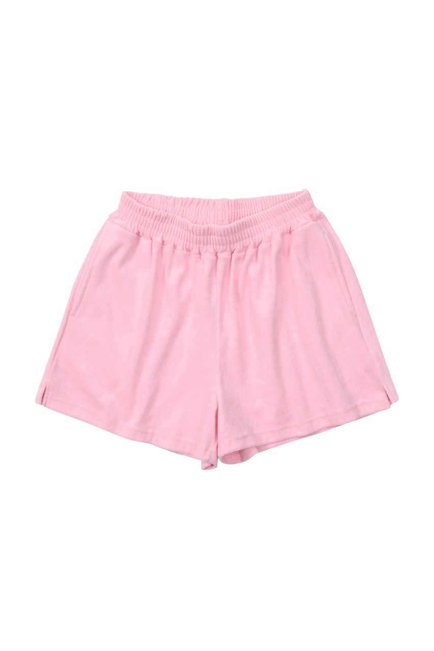 TERRY SWEAT SHORTS (PINK)