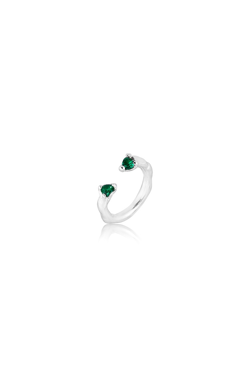 LOVE RING(green)(silver925)